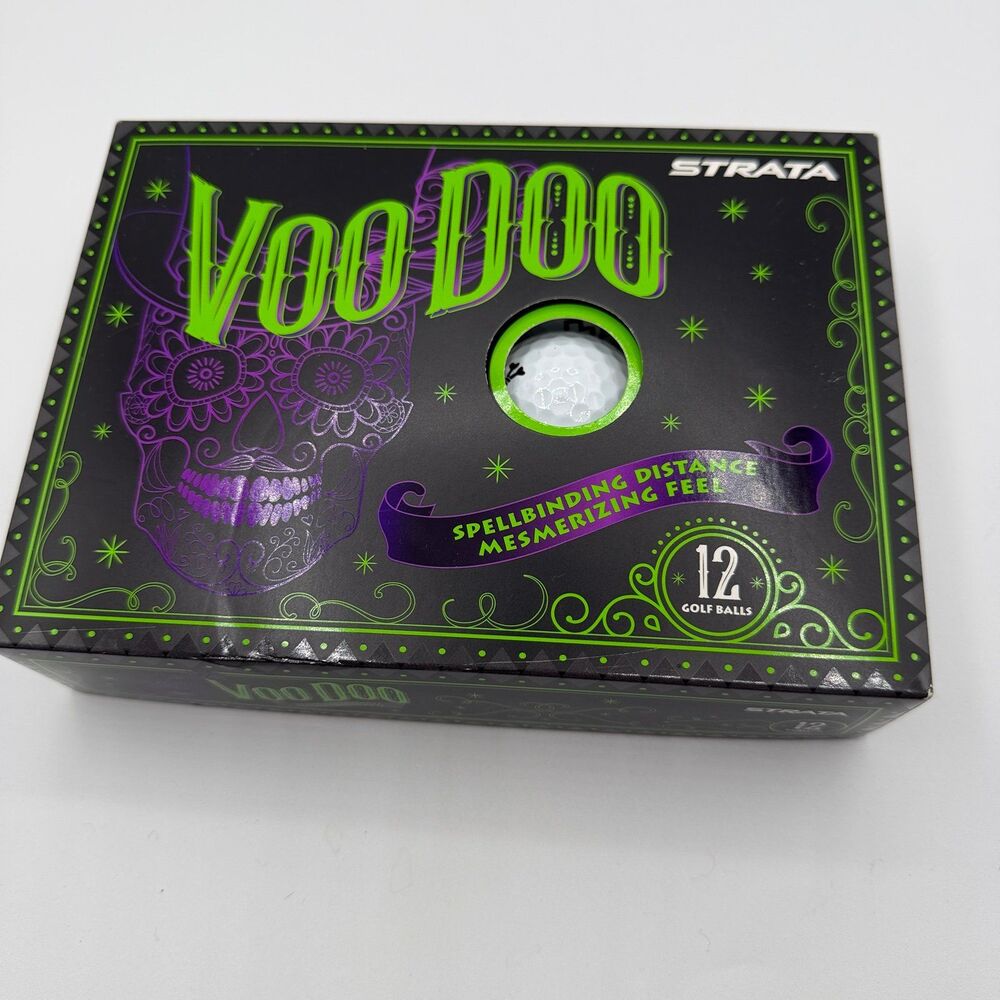 Voodoo Callaway New Golf Balls Skulls Print Lot 12